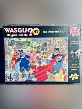 Wasgij Original #41 'The Restore Store!' 1000 Piece Puzzle EXCELLENT